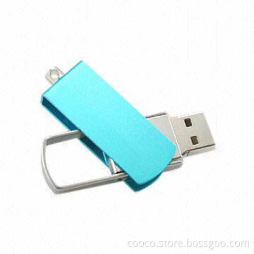Metal USB Flash Drive, Data Retention of 10-year, CE ROHS FCC Certificates, Capacity of 1 to 256GB